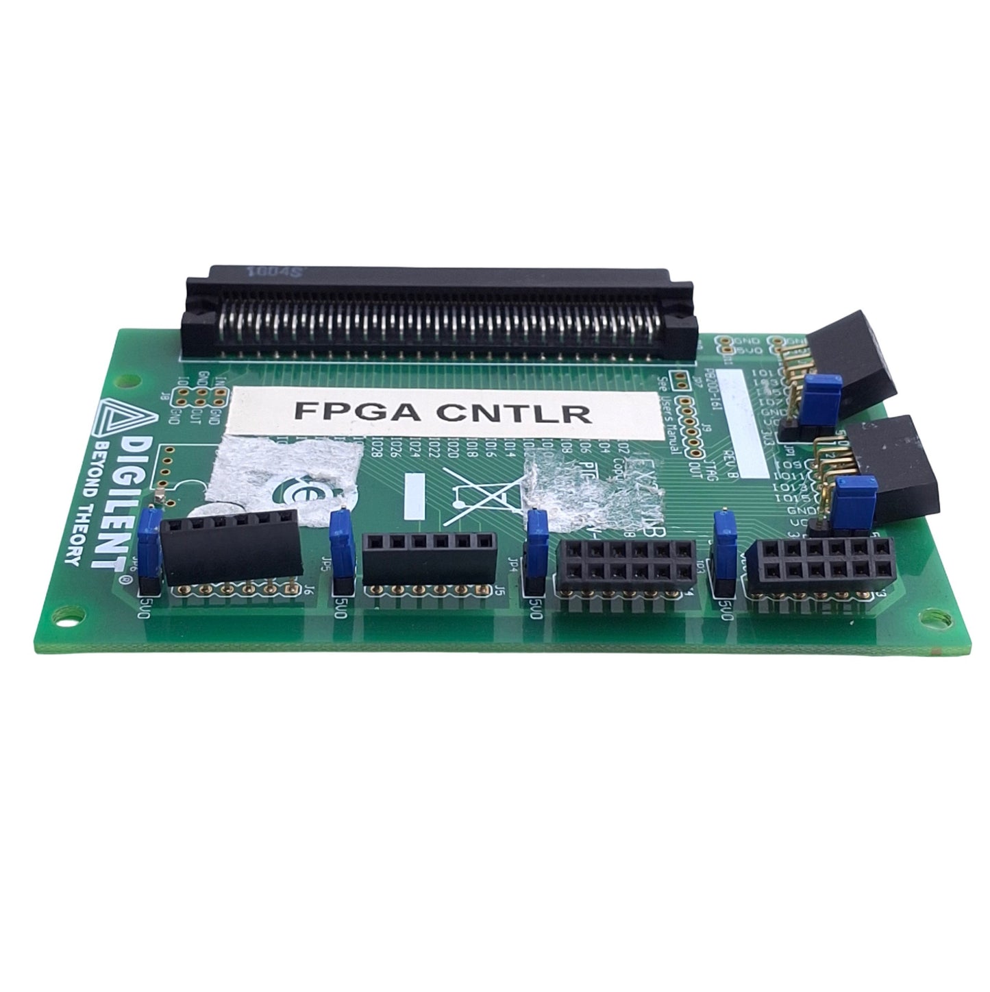 Used Diligent FX2 MIB Module Interface Board, FX2 Peripheral, 6 Pmod Connectors