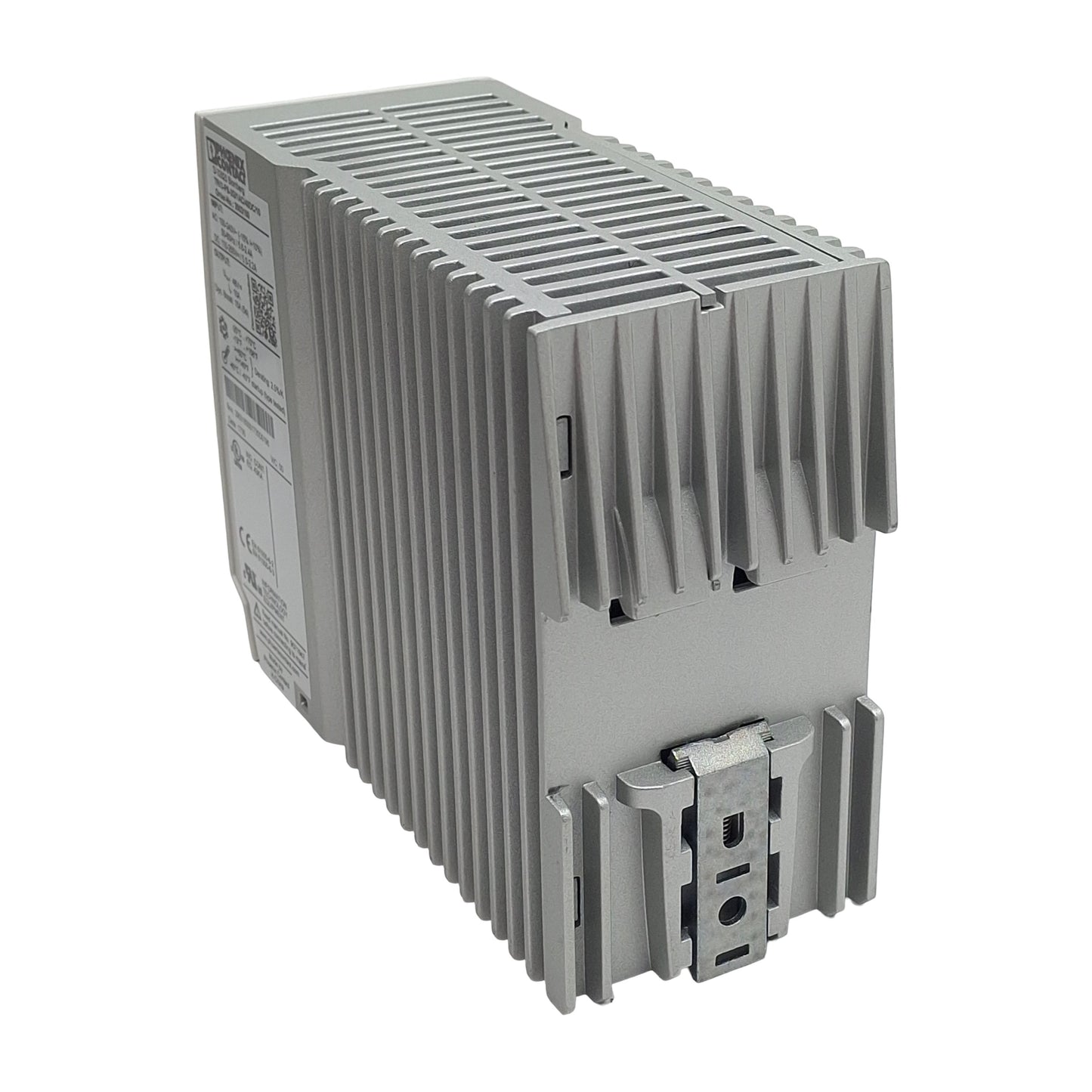 Used Phoenix Contact 2903160 Power Supply, 240VAC/250VDC In, 10A 48VDC Out, DIN Rail