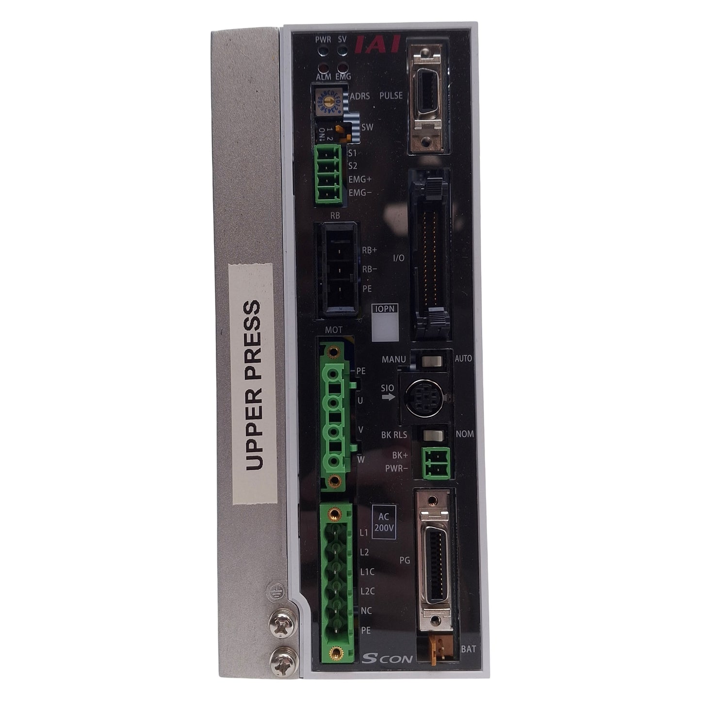 Used IAI SCON-C-7501-NP-3-2 Servo Drive Controller 750W, 200-230VAC In, 0-230VAC Out
