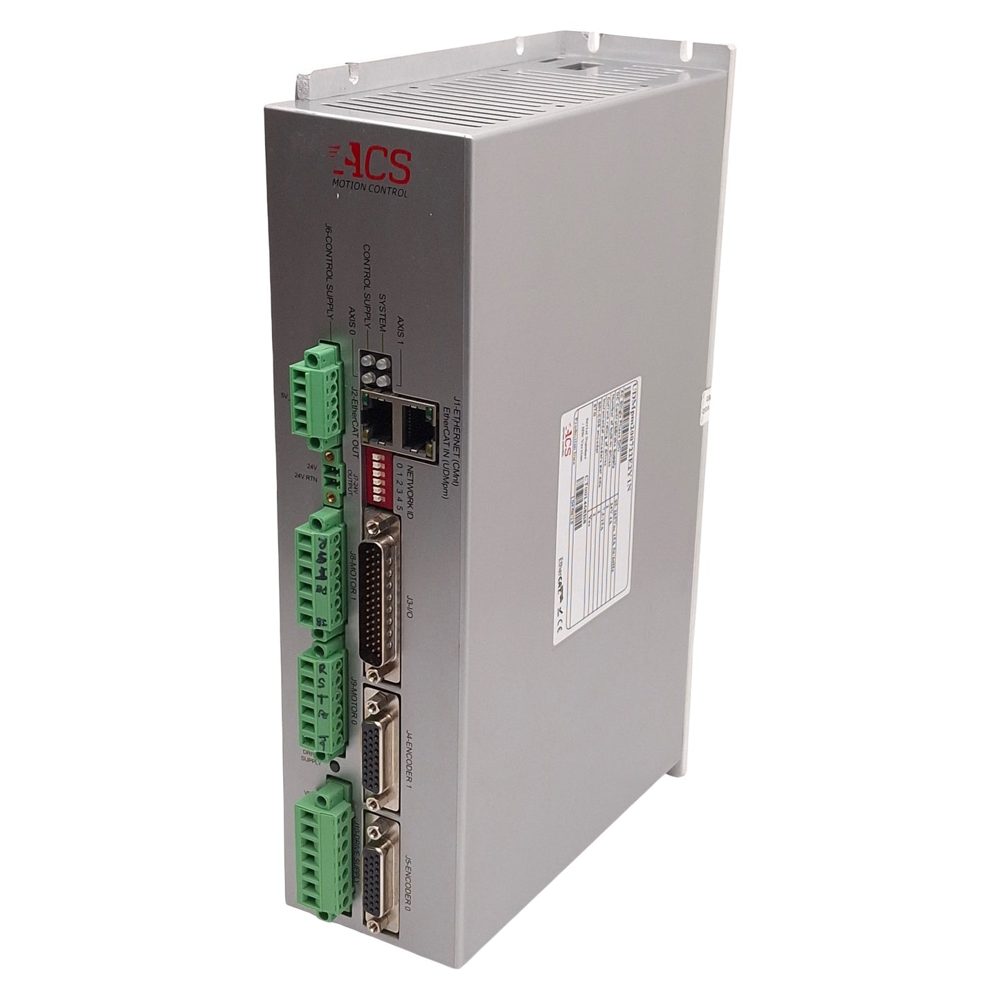 Used ACS UDMpm200722E2Y1N Universal Drive Module, 1 or 2 Axis, 1.6kW, 85-265VAC 15A