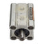 Used SMC NCQ2WB16-10D Compact Cylinder, ø16mm Bore, 10mm Stroke, M5x0.8, 150psi