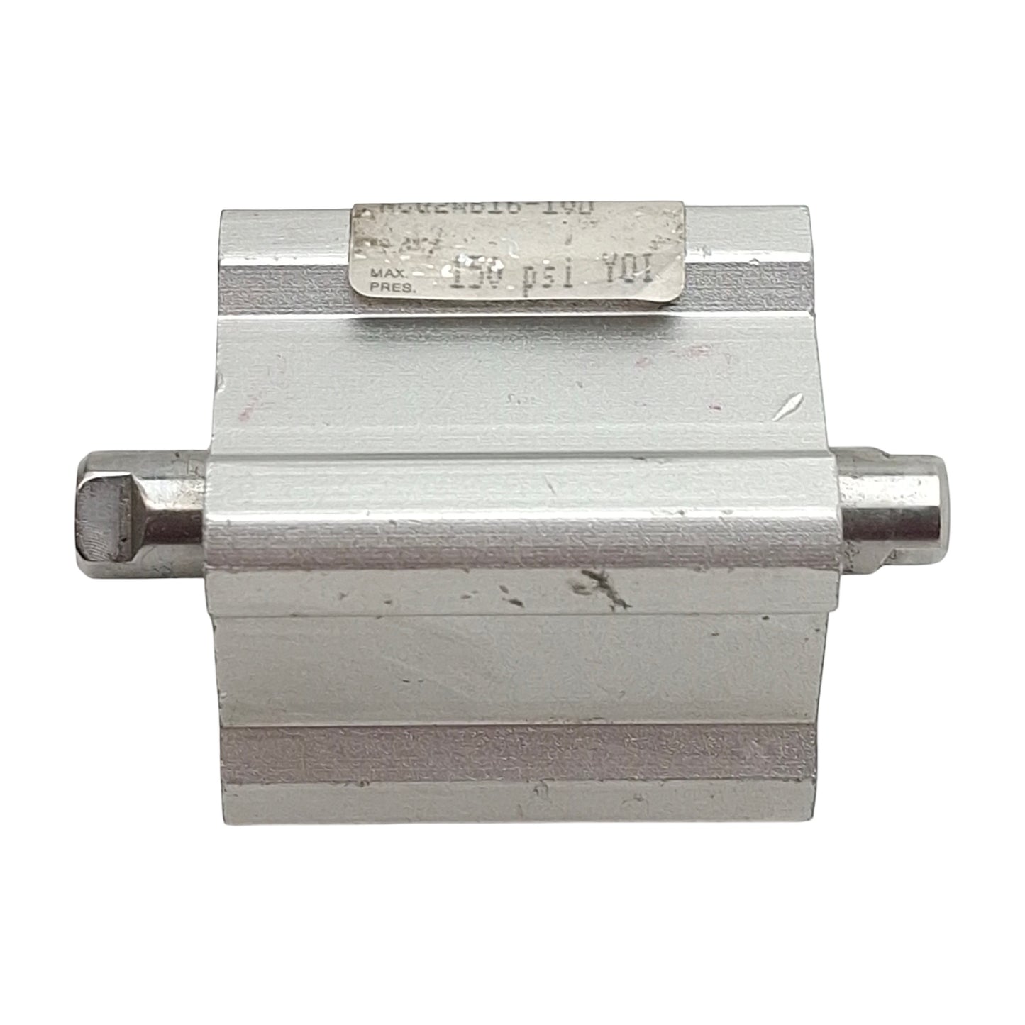 Used SMC NCQ2WB16-10D Compact Cylinder, ø16mm Bore, 10mm Stroke, M5x0.8, 150psi