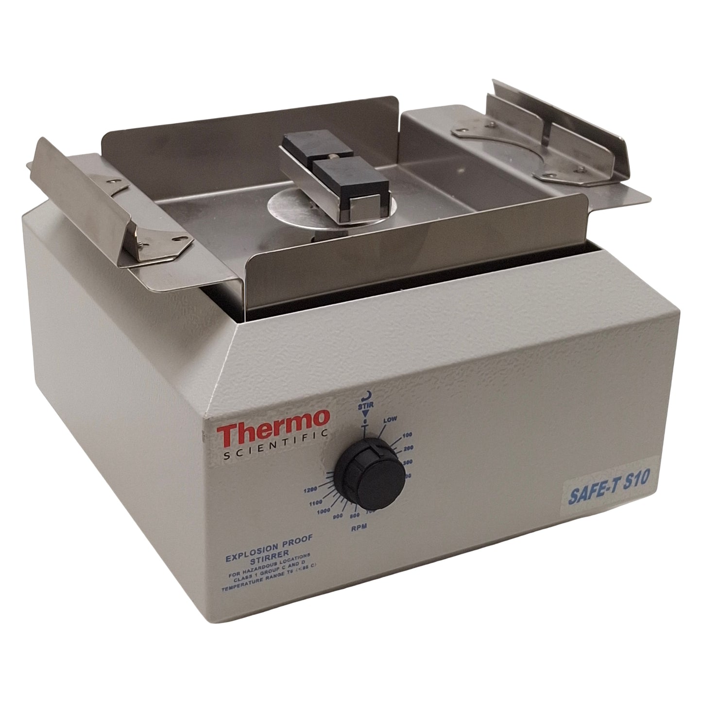New Thermo Scientific S108525 SAFE-T S10 Explosion Proof Magnetic Stirrer, 120VAC