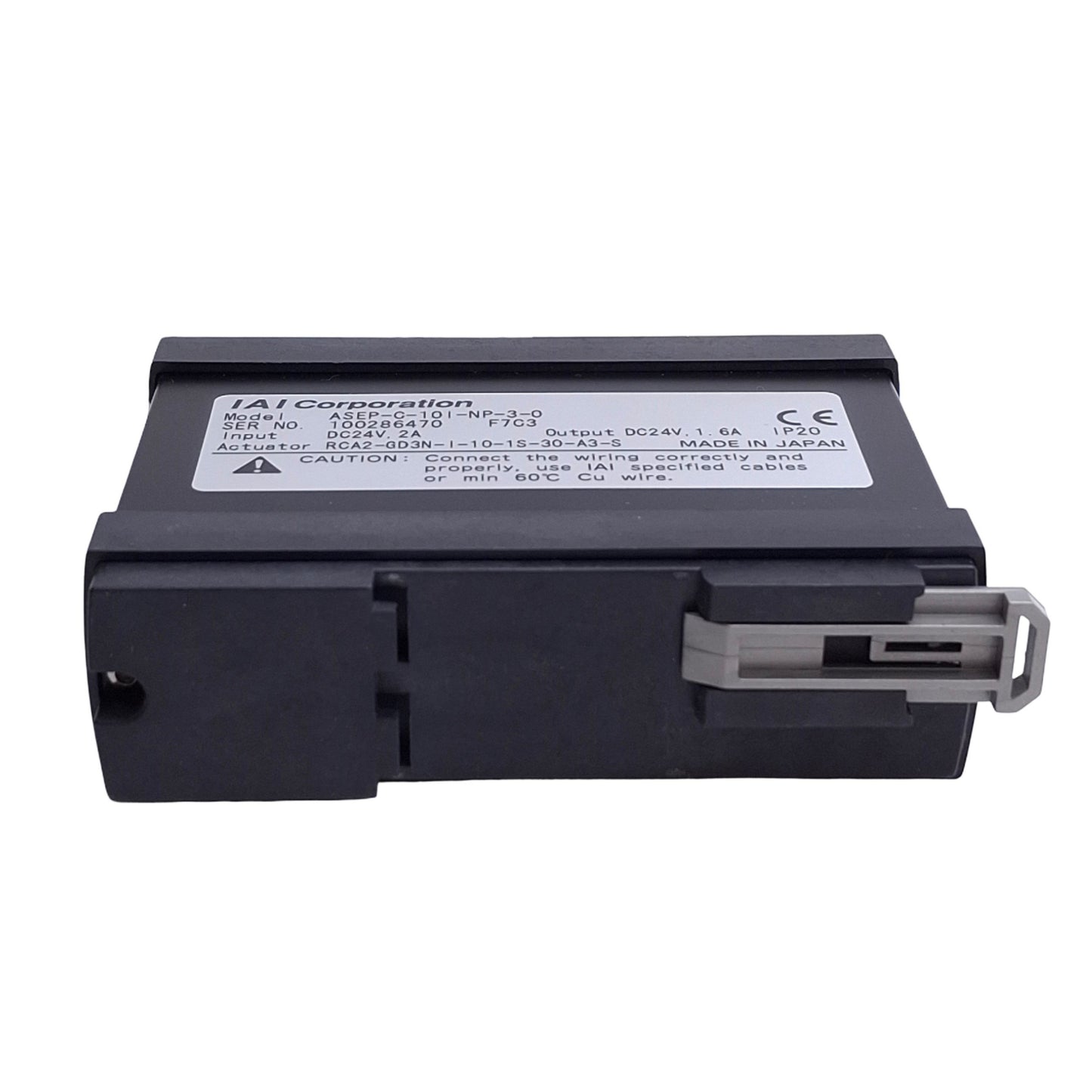 Used IAI ASEP-C-101-NP-3-0 Robo Cylinder Controller, 24VDC, NPN Signal, 10W