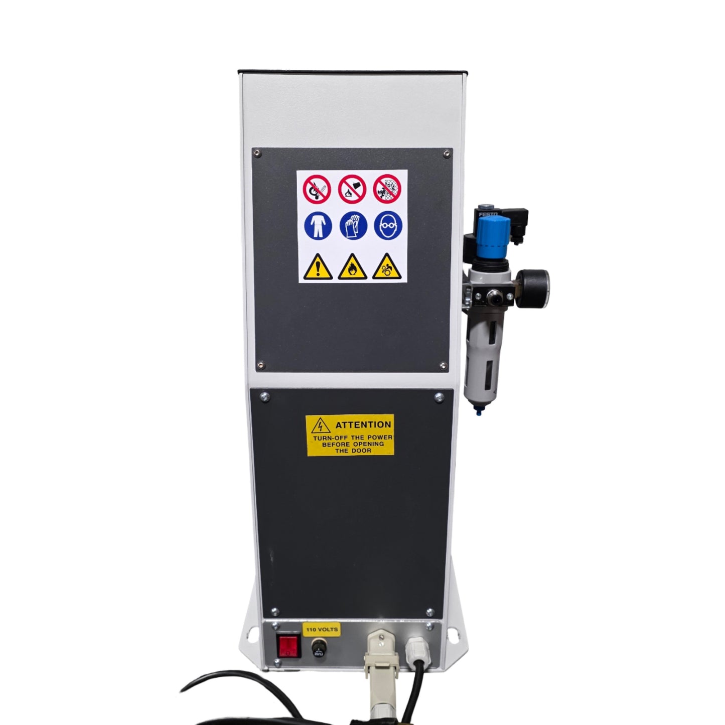 Used Comec KP05 Mini Print Pad Printing Machine 100x200mm Cliché 75mm Area 110VAC 2A