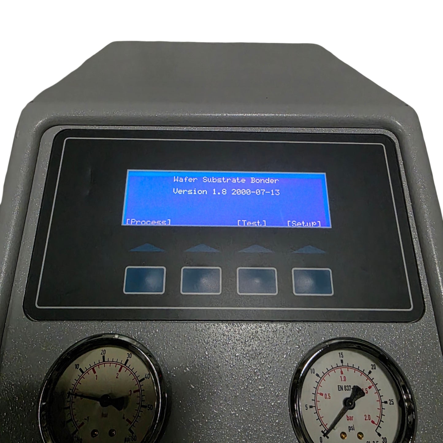 Used Logitech 1WBS2 Single Station Wafer Substrate Bonder 4" Dia (102mm), 110VAC 5A