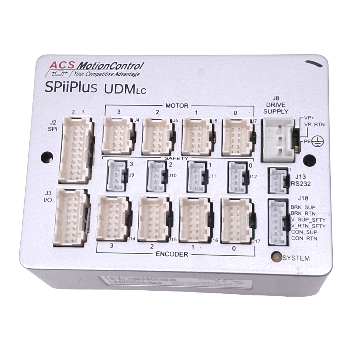 Used ACS Motion Control UDMlc40024N010 SPiiPlus UDMLC EtherCAT Drive Module, 15-48VDC