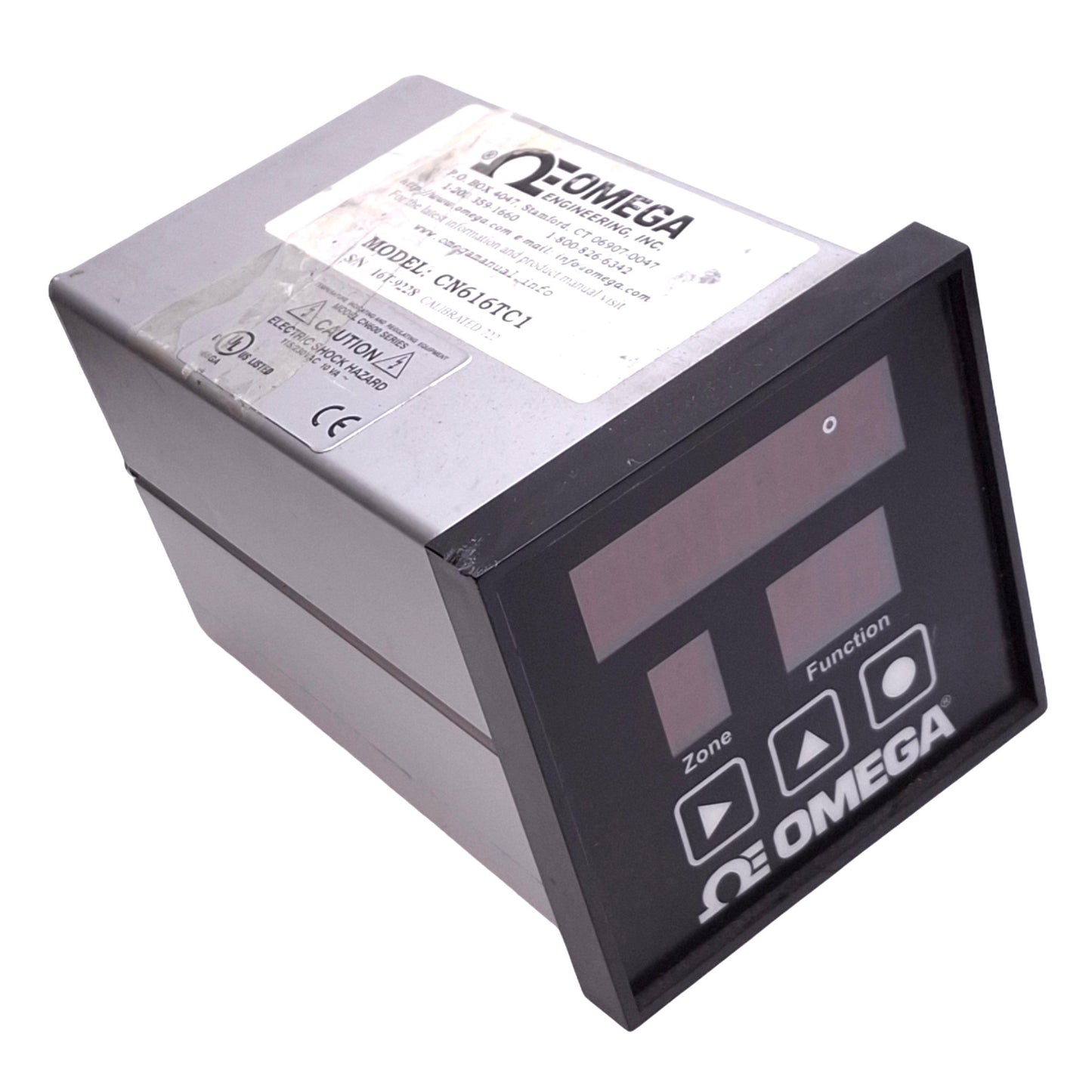 Used OMEGA CN616TC1 Digital PID Temperature Controller, 120/240VAC, 1/4 DIN