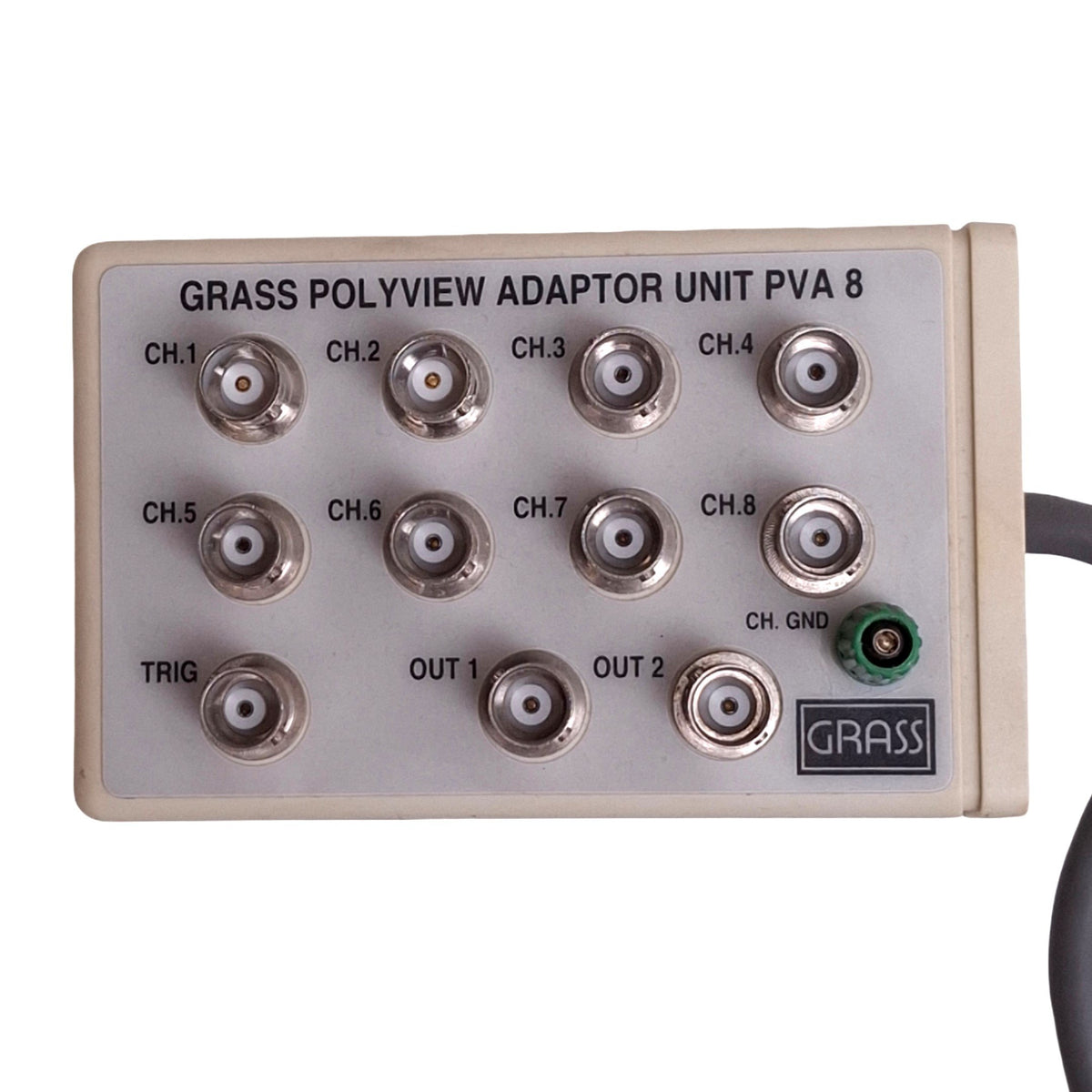 Used Grass Telefactor PVA-8 Rev A Grass Polyview Adaptor Unit PVA 8, BNC, SCSI