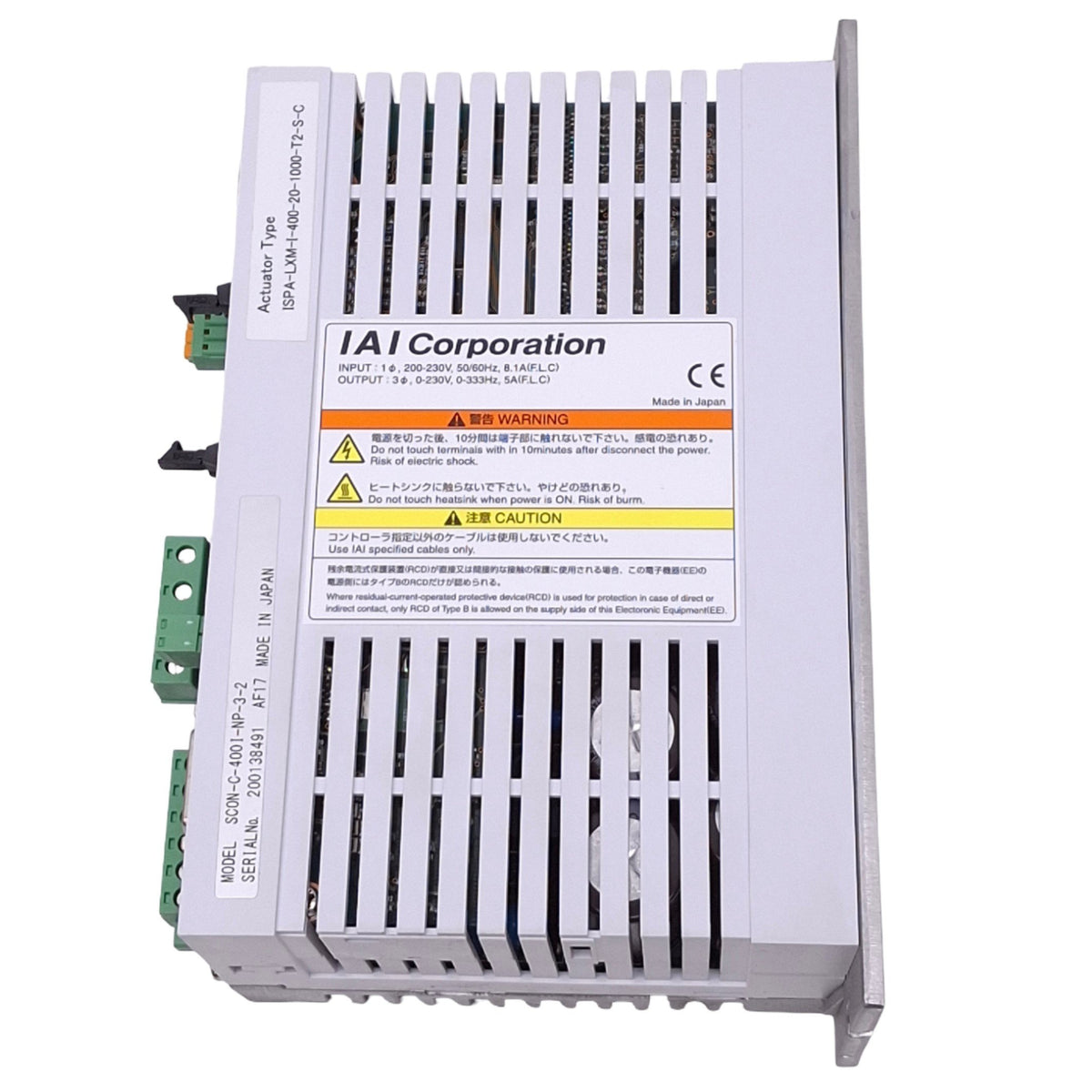 Used IAI SCON-C-400I-NP-3-2 Servo Drive Actuator Controller, 0-230VAC Out, 400W Max