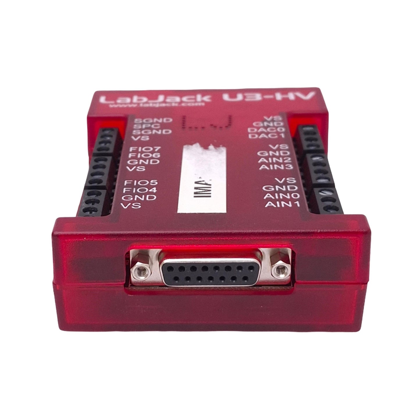 Used LabJack U3-HV Multifunction USB Data Acquisition Module, USB-B, DB15F, 0-5VDC