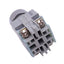 Used IDEC ABW120-Y Yellow Momentary Push Button Switch, ø22mm, 2NO, 600VAC 10A Max