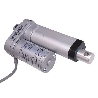 Used Concentric LACT2P Linear Actuator, 20:1, 2in Stroke, 110lb Capacity, 12VDC