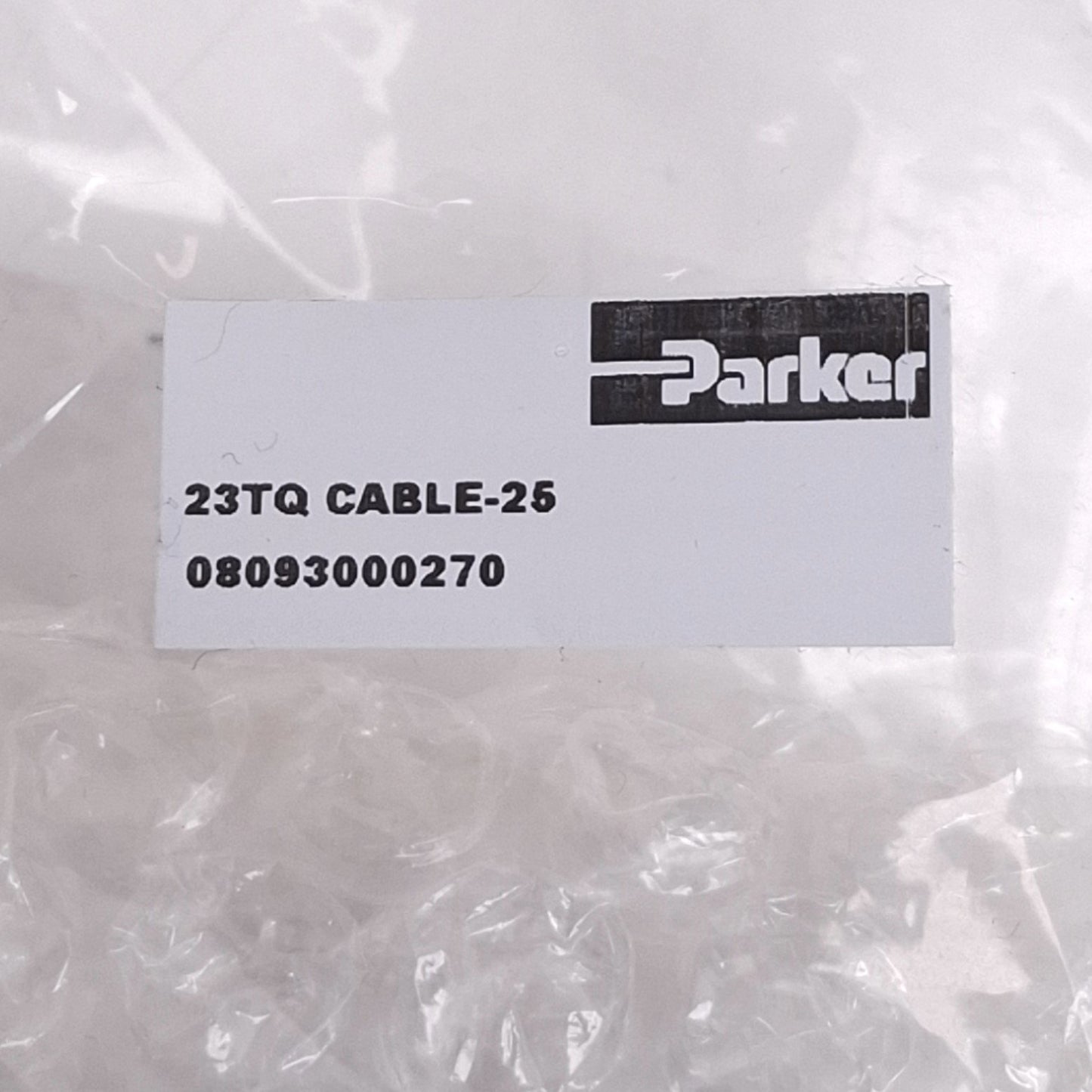 New Parker 71-015886-25 23TQ CABLE-25 Motor Feedback Cable, MS Round 18-Pin, 25ft
