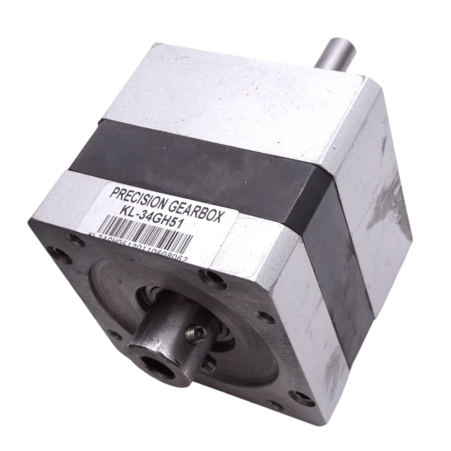 Used KL-34GH51 Precision Planetary Gearbox, 5:1 Reduction Ratio, ø1/2in Shaft