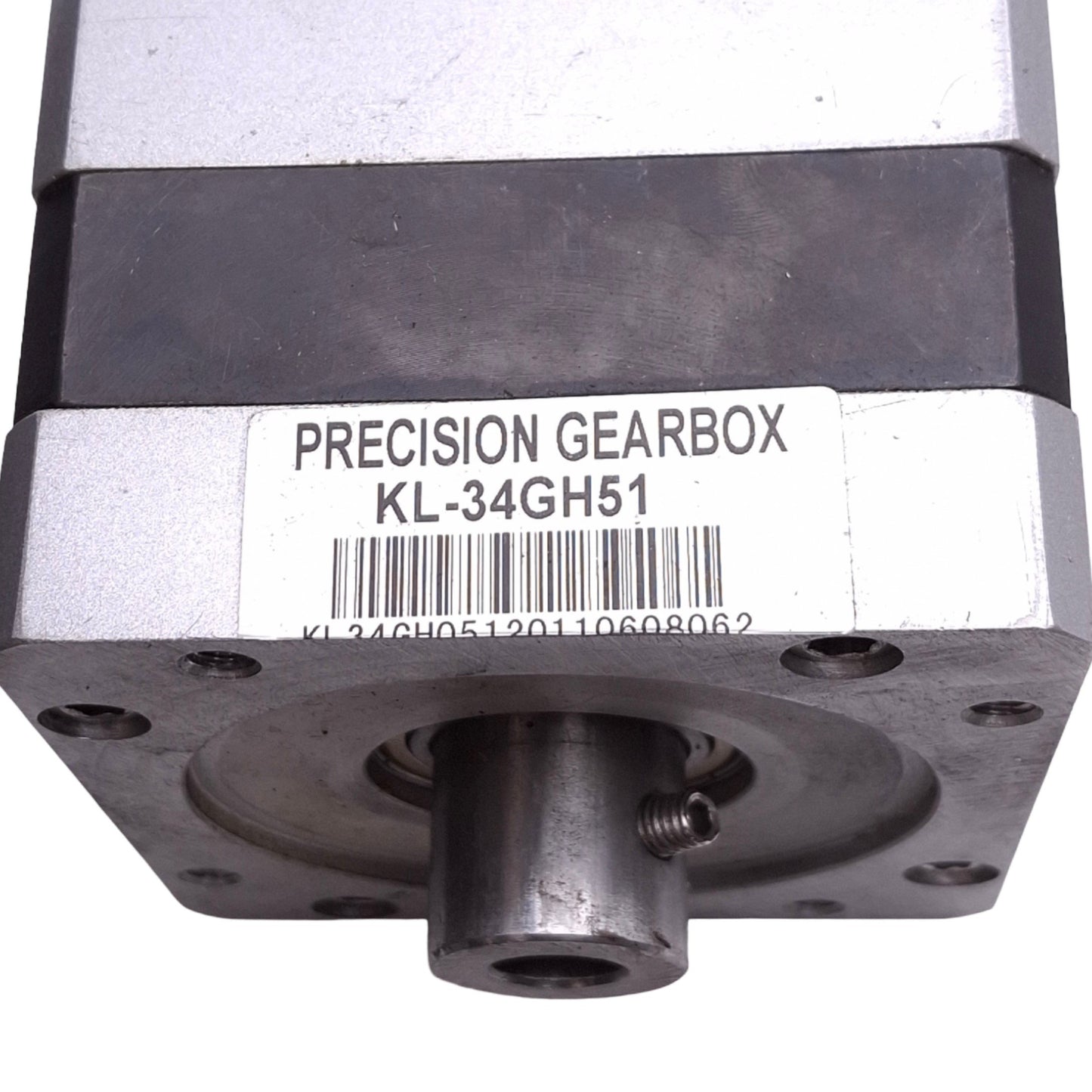 Used KL-34GH51 Precision Planetary Gearbox, 5:1 Reduction Ratio, ø1/2in Shaft