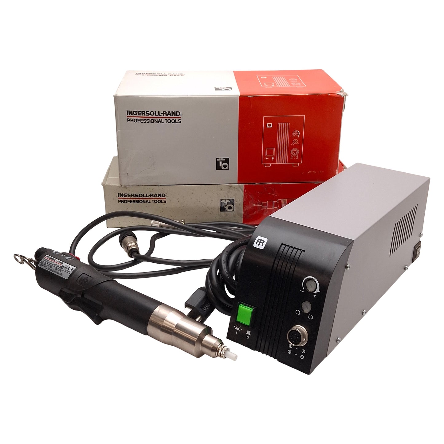 New Ingersoll Rand EL0410BC-SS-ESD / EC24N-ESD Electric Screwdriver & Controller