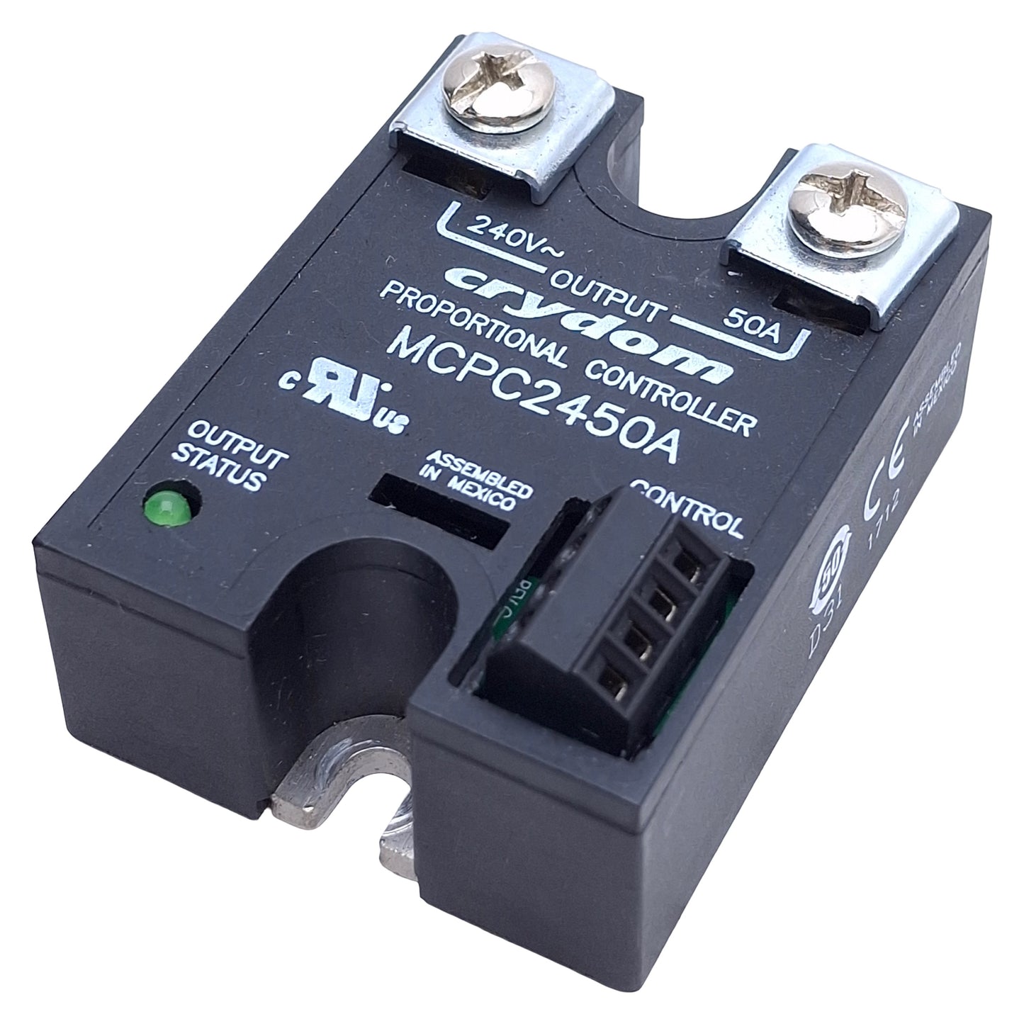 Used Crydom MCPC2450A Proportional Controller 180-280VAC, 50A, 0-5VDC Control Signal