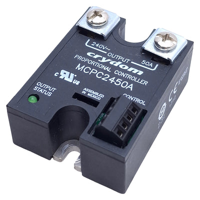 Used Crydom MCPC2450A Proportional Controller 180-280VAC, 50A, 0-5VDC Control Signal