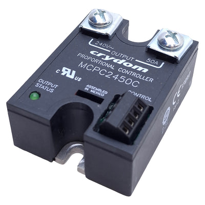 Used Crydom MCPC2450C Proportional Controller 180-280VAC, 50A, 0-10VDC Control Signal