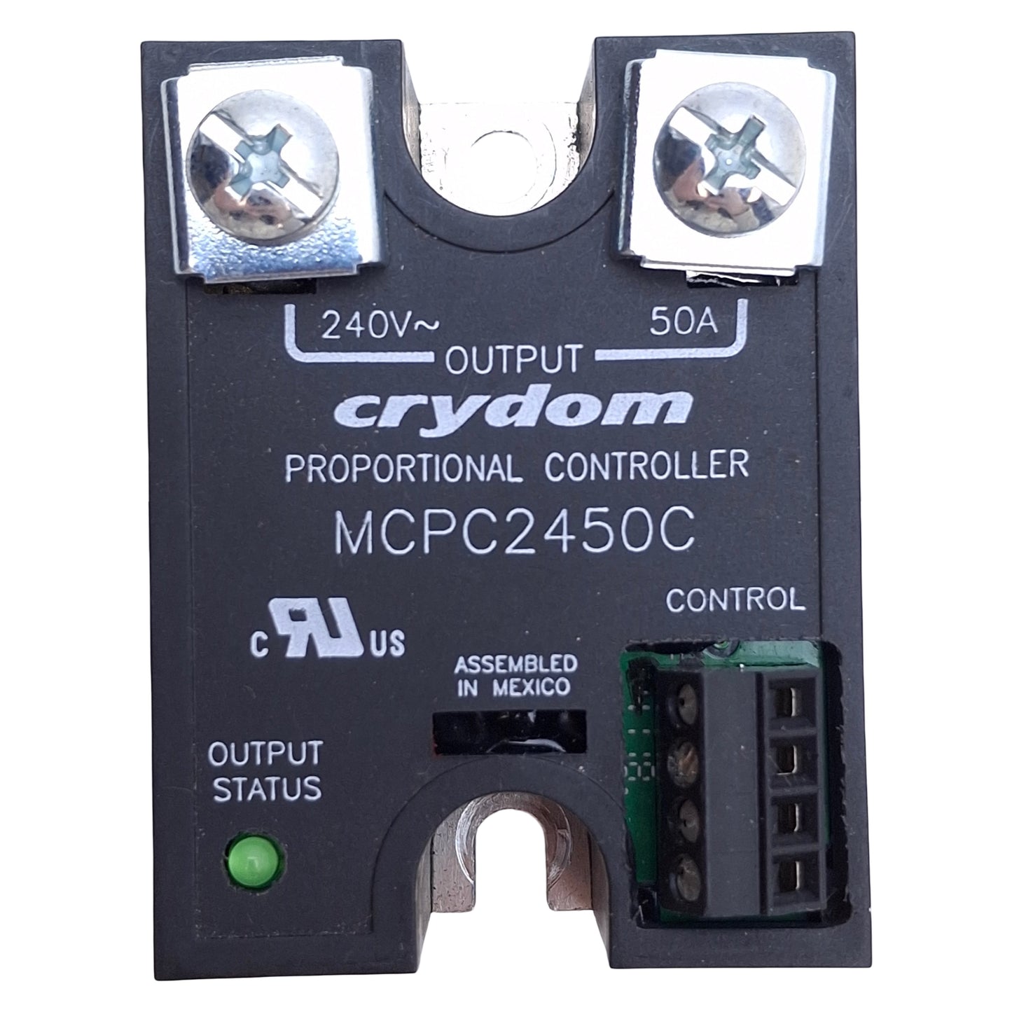 Used Crydom MCPC2450C Proportional Controller 180-280VAC, 50A, 0-10VDC Control Signal