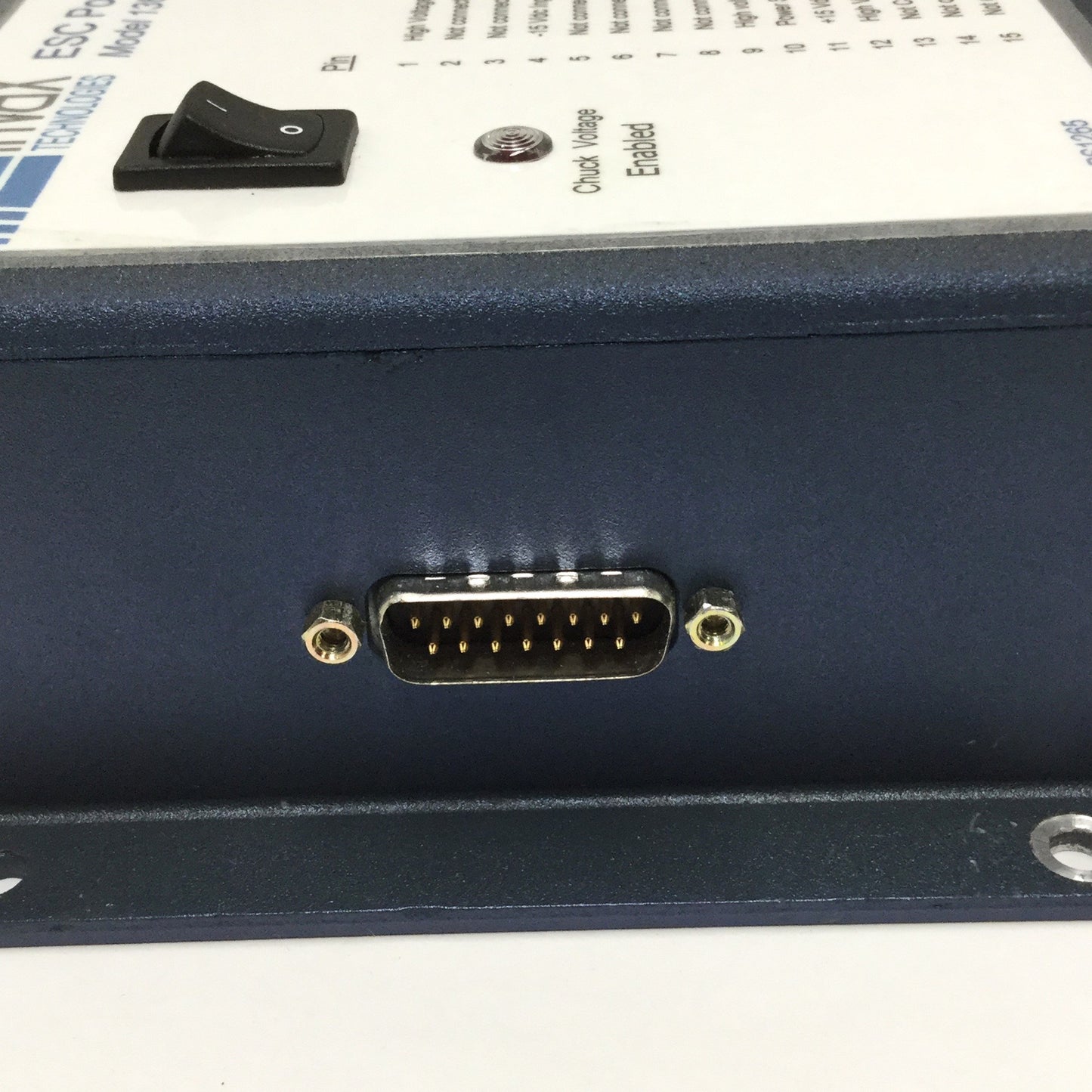 Used INVAX 1360-C000 ESC Power Supply for Electrostatic Chuck 15VDC In, 0-3000V Out