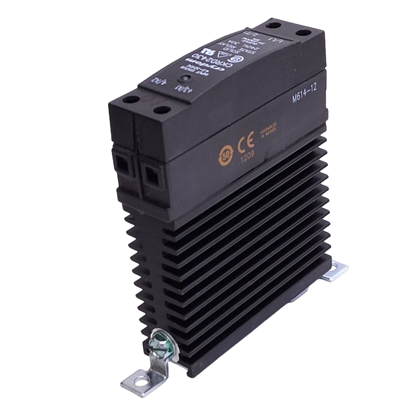 Used Crydom CKRD2430 Solid State Relay, SPST-NO, 240VAC 30A Max, 4-32VDC Coil