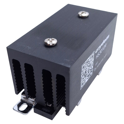 Used Crydom HS301DR Heat Sink DIN Or Panel Mount, Aluminum, 3.19"x1.77"x1.57"
