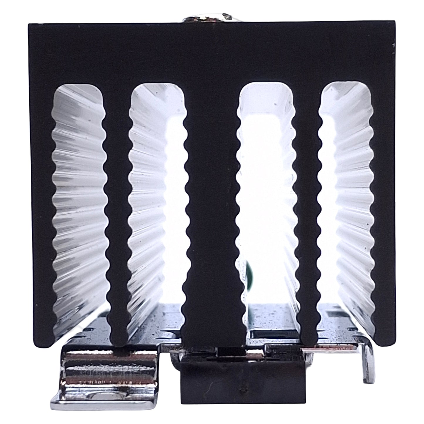 Used Crydom HS301DR Heat Sink DIN Or Panel Mount, Aluminum, 3.19"x1.77"x1.57"