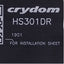 Used Crydom HS301DR Heat Sink DIN Or Panel Mount, Aluminum, 3.19"x1.77"x1.57"