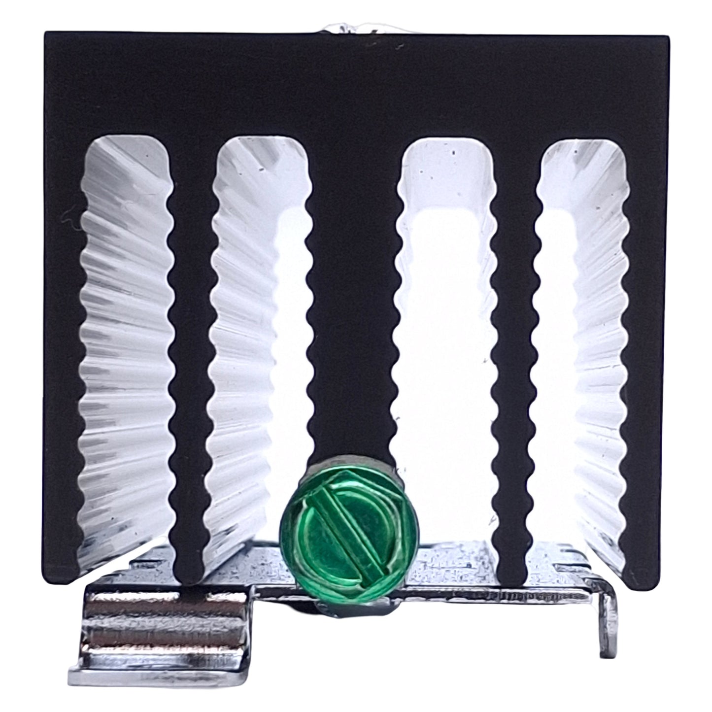 Used Crydom HS301DR Heat Sink DIN Or Panel Mount, Aluminum, 3.19"x1.77"x1.57"