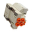 Used SMC SS5V1-GCI06 Solenoid Valve Manifold Base End, DB25 Male, 5/16in, 5/32in P2C