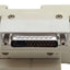 Used SMC SS5V1-GCI06 Solenoid Valve Manifold Base End, DB25 Male, 5/16in, 5/32in P2C