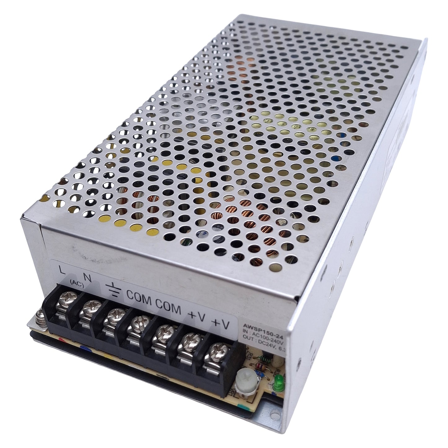 Used Triad Magnetics AWSP150-24 Switch Mode Power Supply 88-264VAC In, 24VDC Out
