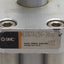 Used SMC NCDQ7A150-300D Compact Cylinder ø1-1/2in Bore, 3in Stroke, 1/8in NPT, 200psi