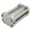 Used SMC NCDQ7A150-300D Compact Cylinder ø1-1/2in Bore, 3in Stroke, 1/8in NPT, 200psi