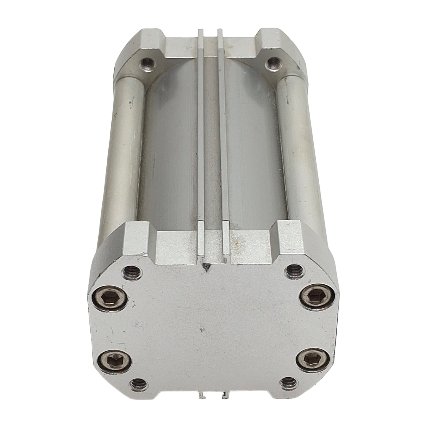 Used SMC NCDQ7A150-300D Compact Cylinder ø1-1/2in Bore, 3in Stroke, 1/8in NPT, 200psi
