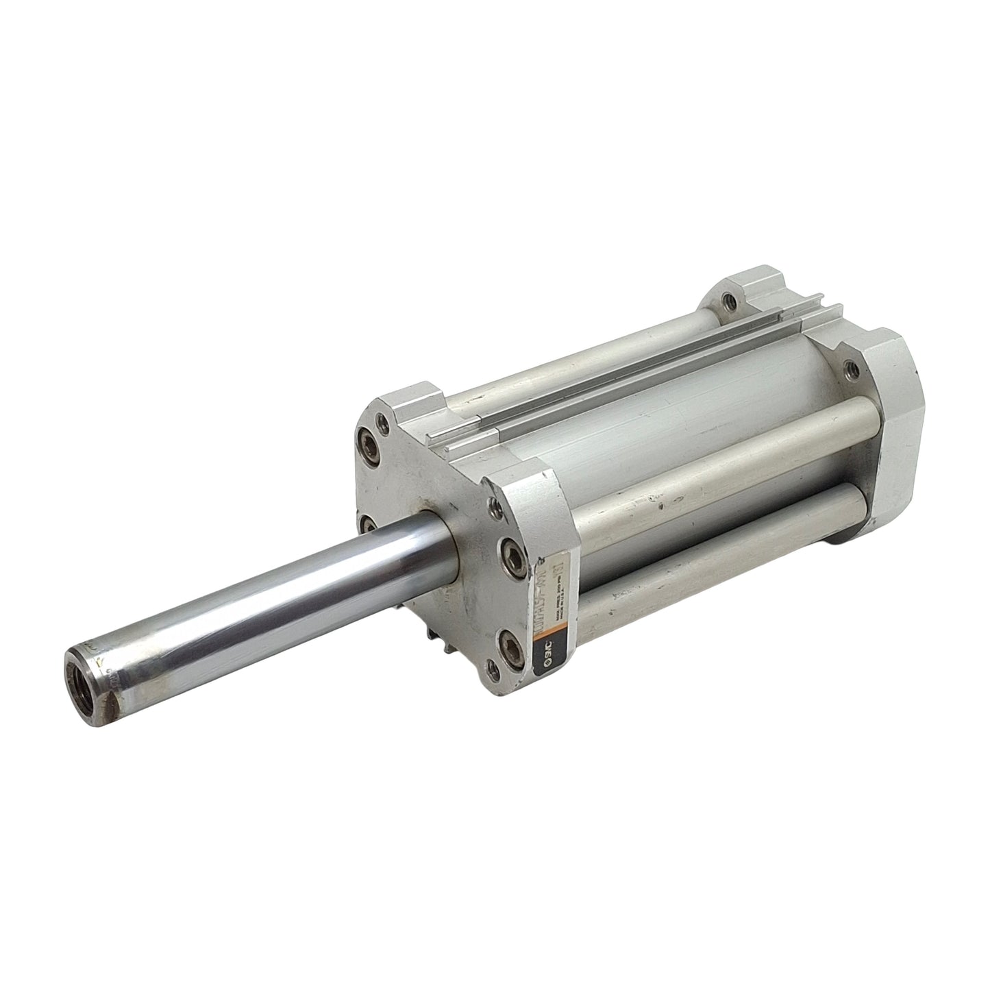 Used SMC NCDQ7A150-300D Compact Cylinder ø1-1/2in Bore, 3in Stroke, 1/8in NPT, 200psi