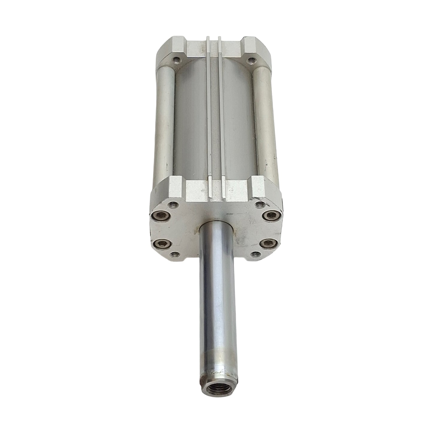 Used SMC NCDQ7A150-300D Compact Cylinder ø1-1/2in Bore, 3in Stroke, 1/8in NPT, 200psi