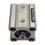 Used Lot of 2 SMC NCQ2B16-15D Compact Cylinder, ø16mm Bore, 15mm Stroke, M5, 1.0MPa