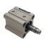 Used Lot of 2 SMC NCQ2B16-15D Compact Cylinder, ø16mm Bore, 15mm Stroke, M5, 1.0MPa