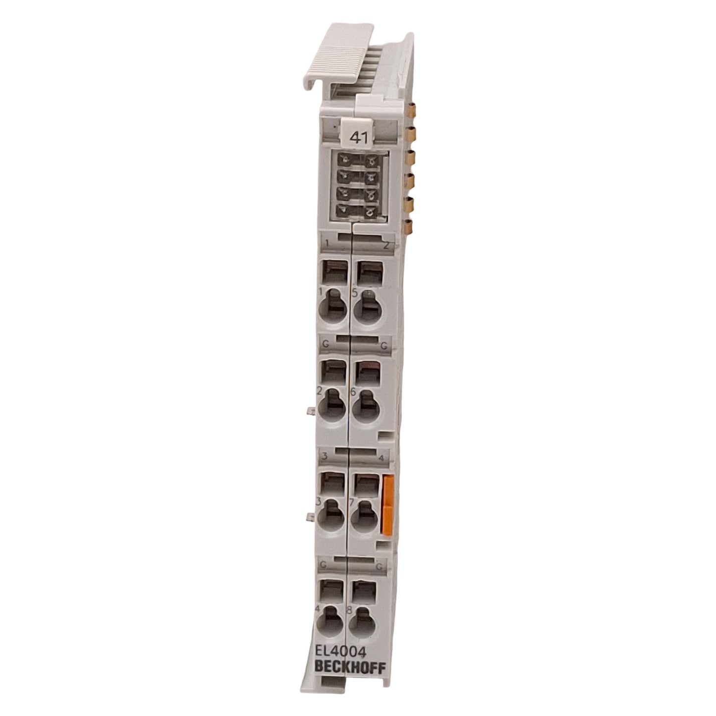 Used Beckhoff EL4004 EtherCAT Terminal, 4-Channel Analog Output, 0-10V, 12-bit