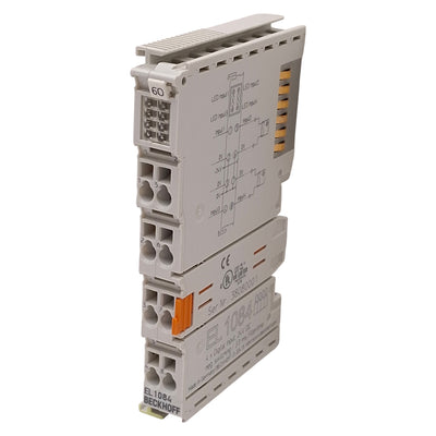 Used Beckhoff EL1084 EtherCAT Terminal, 4-Channel Digital Input, 3ms Filter, 24VDC
