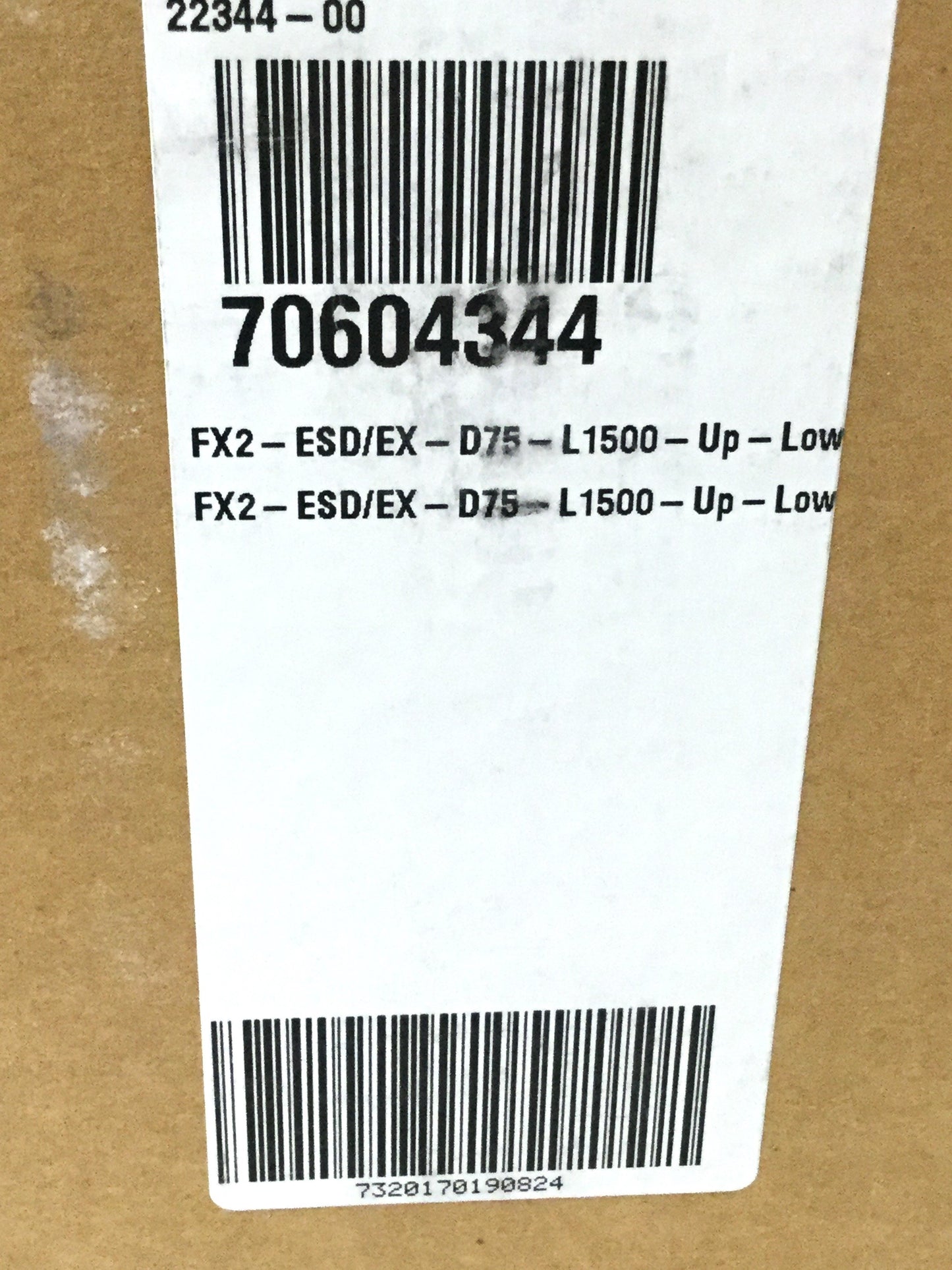 New – Open box Nederman FX2-ESD/EX-D75 Benchtop Fume/Dust Extraction Up-Low Arm Ø75mm, 1.5m