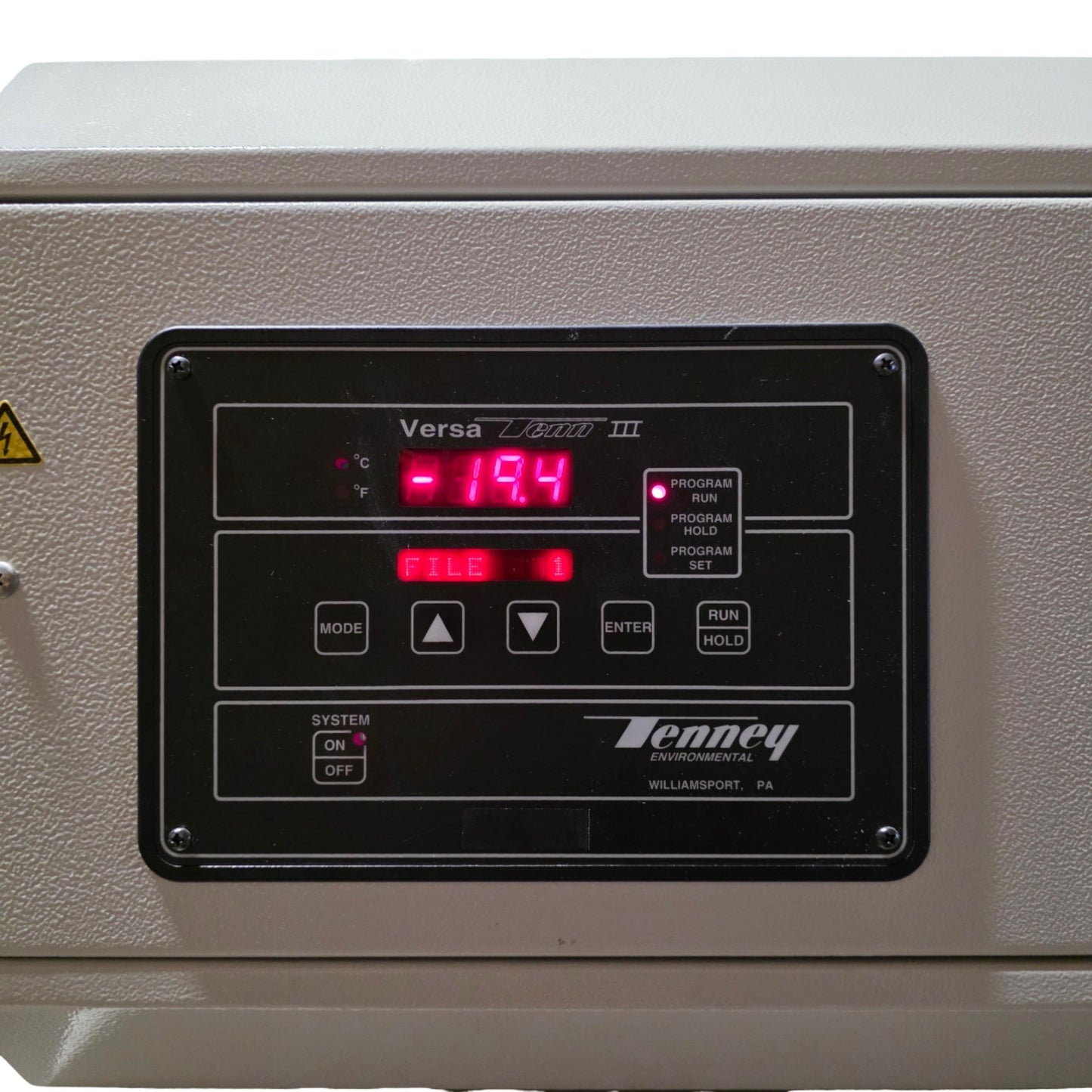 Used Tenney T10RS-1.5 Environmental Test Chamber 10CuFt, -40°C To 200°C, 230VAC 1-Ph