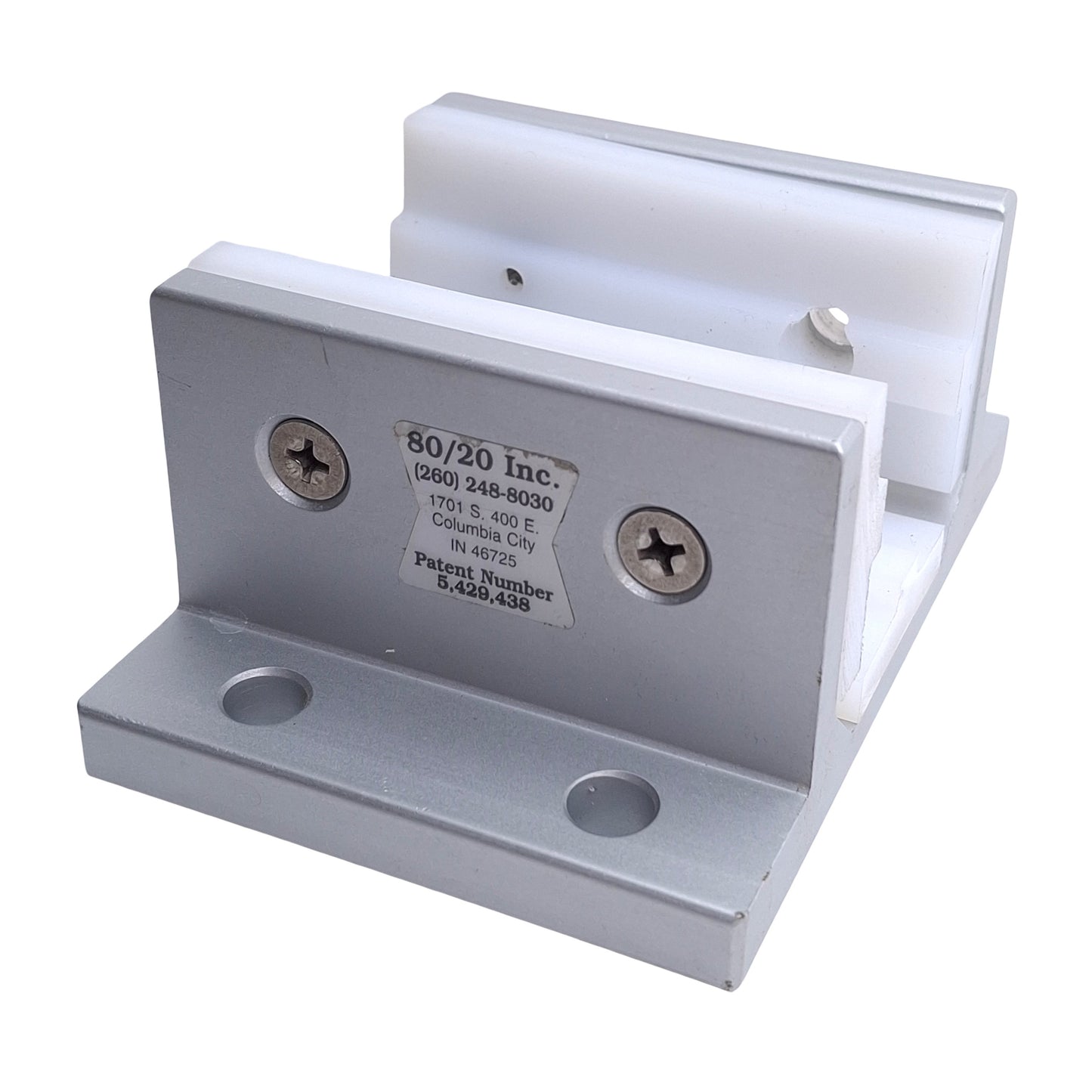 Used 80/20 6825 Double Flange Short Standard Linear Bearing Series 15, *Holes*