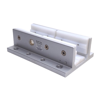 Used 80/20 6826 Double Flange Long Linear Bearing, 15 Series, 3-Slot Mount, *Hole*