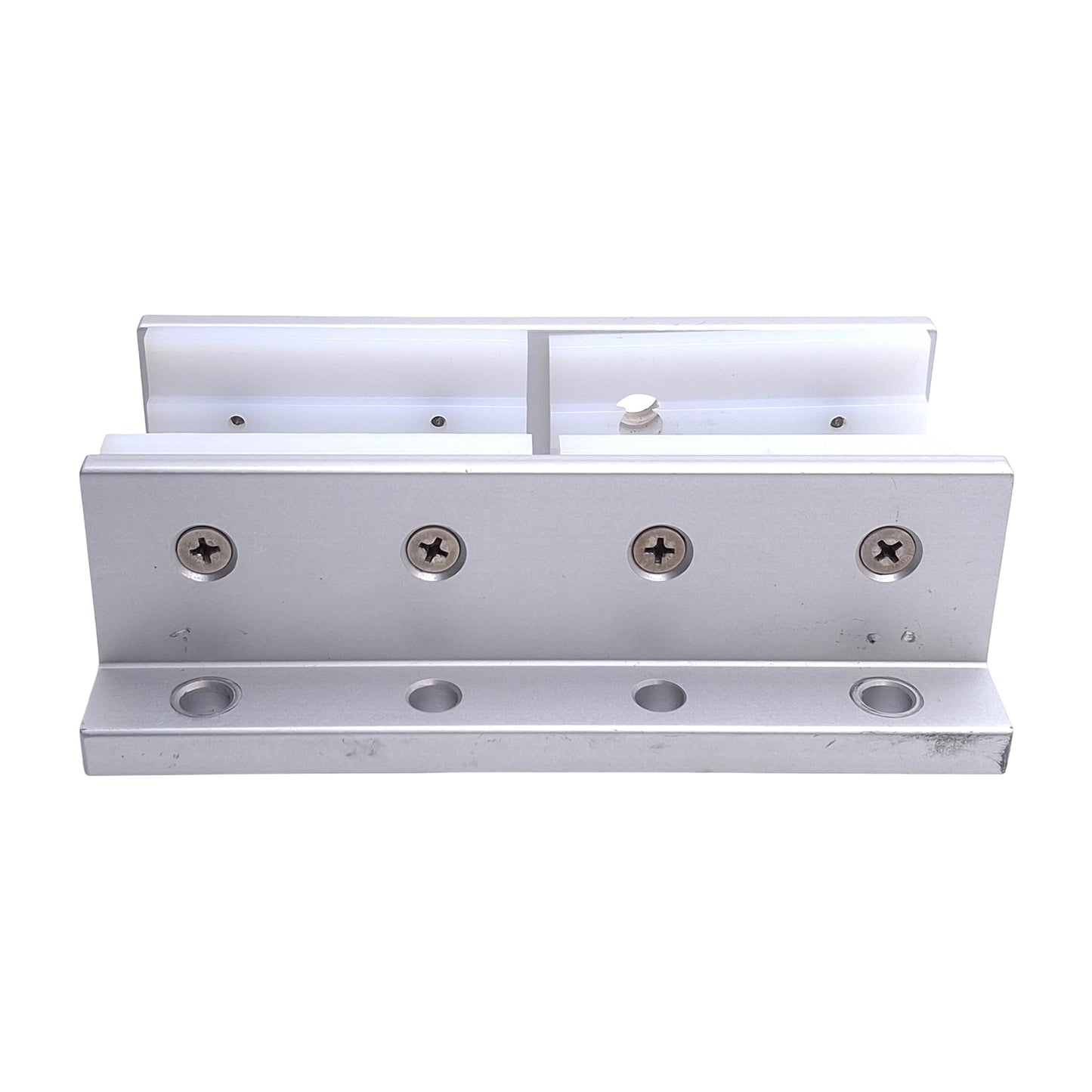 Used 80/20 6826 Double Flange Long Linear Bearing, 15 Series, 3-Slot Mount, *Hole*