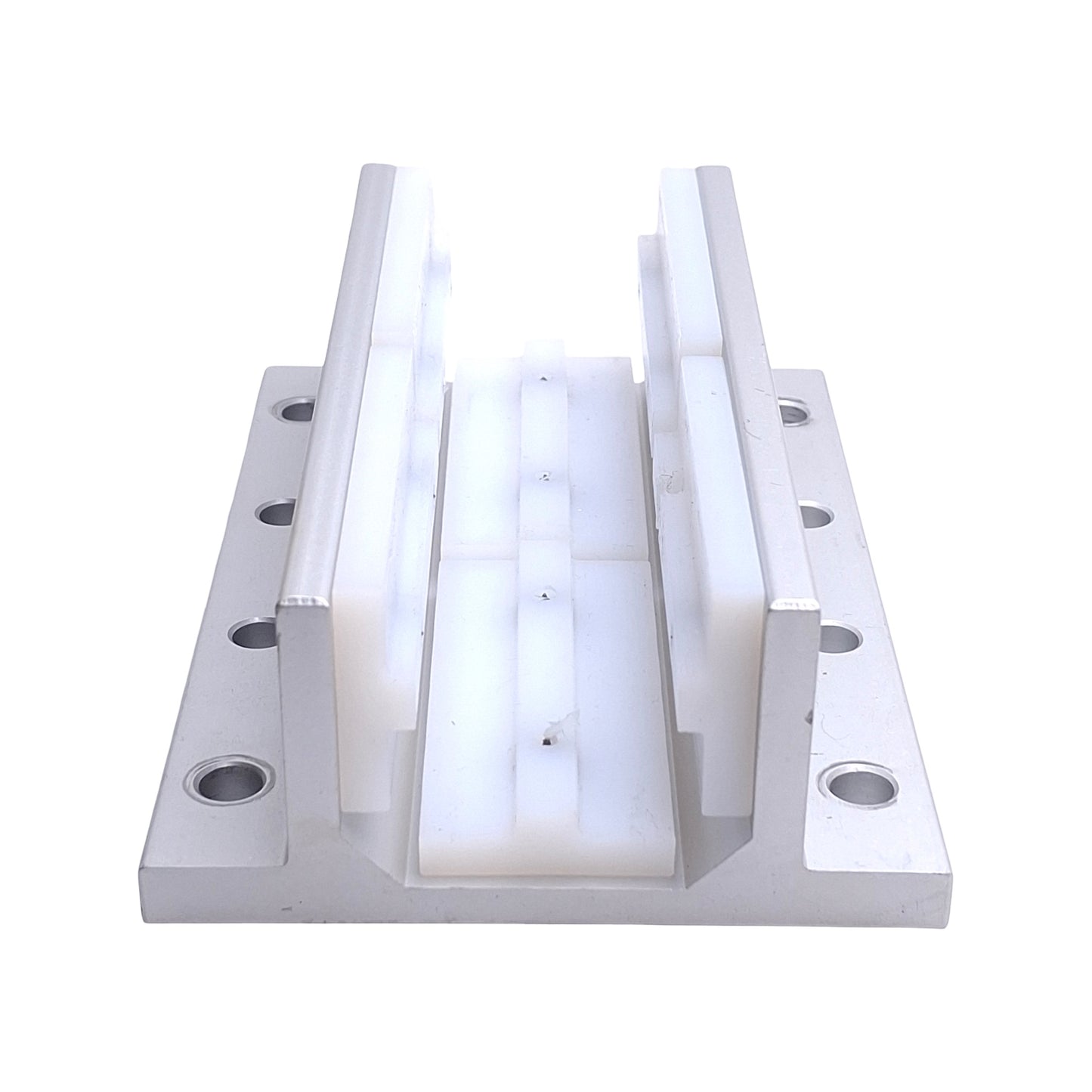 Used 80/20 6826 Double Flange Long Linear Bearing, 15 Series, 3-Slot Mount, *Hole*