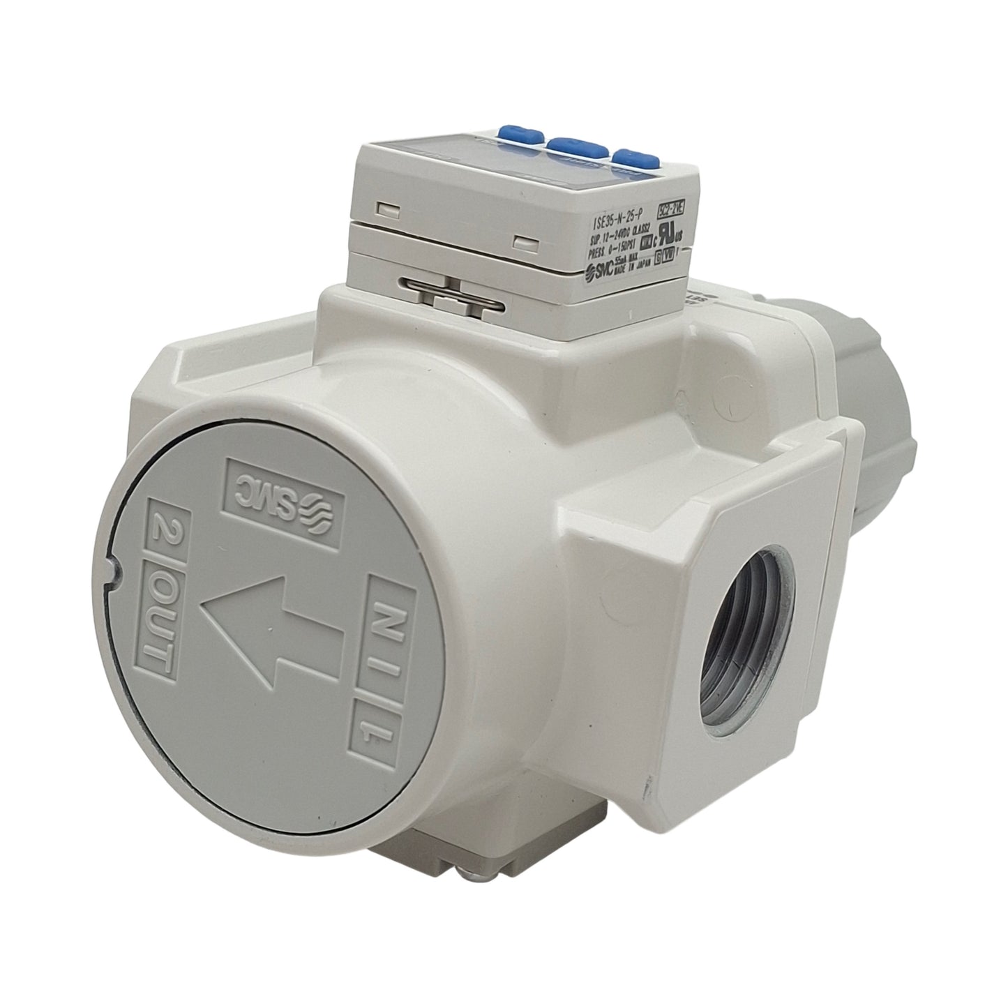 New SMC AR40-N04E1-Z-B Pneumatic Regulator, 1.0MPa Max, 0.05-0.85MPa Set, 1/2in NPT